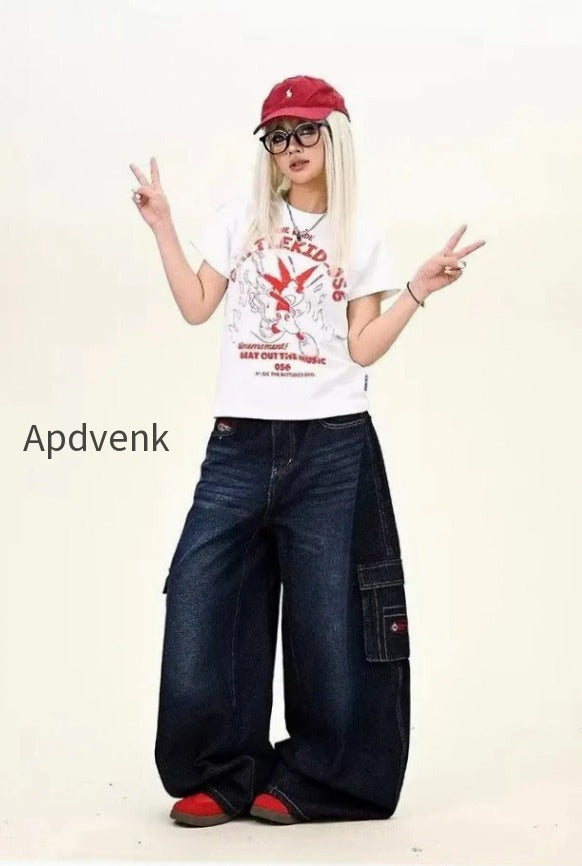 db-dark-blue-cargo-wide-leg-jeans