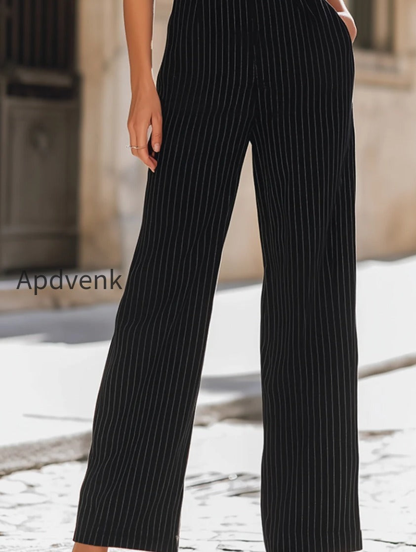 black-pinstripe-suspender-wide-leg-jumpsuit