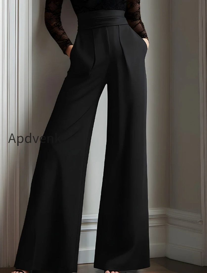 black-lace-illusion-bodice-wide-leg-evening-jumpsuit