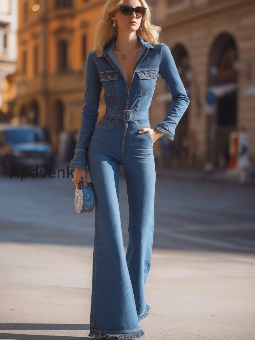 denim-belted-jumpsuit-with-flared-legs