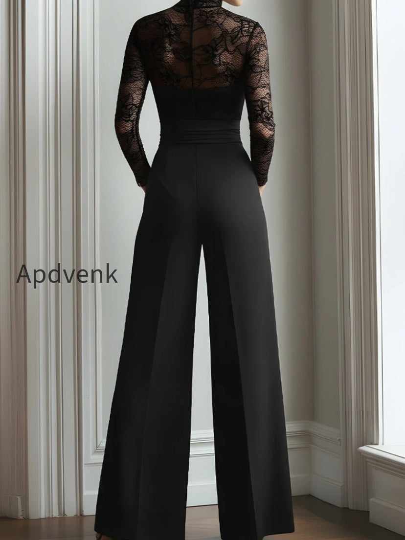 black-lace-illusion-bodice-wide-leg-evening-jumpsuit