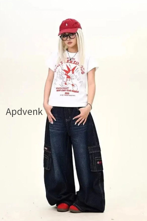 db-dark-blue-cargo-wide-leg-jeans